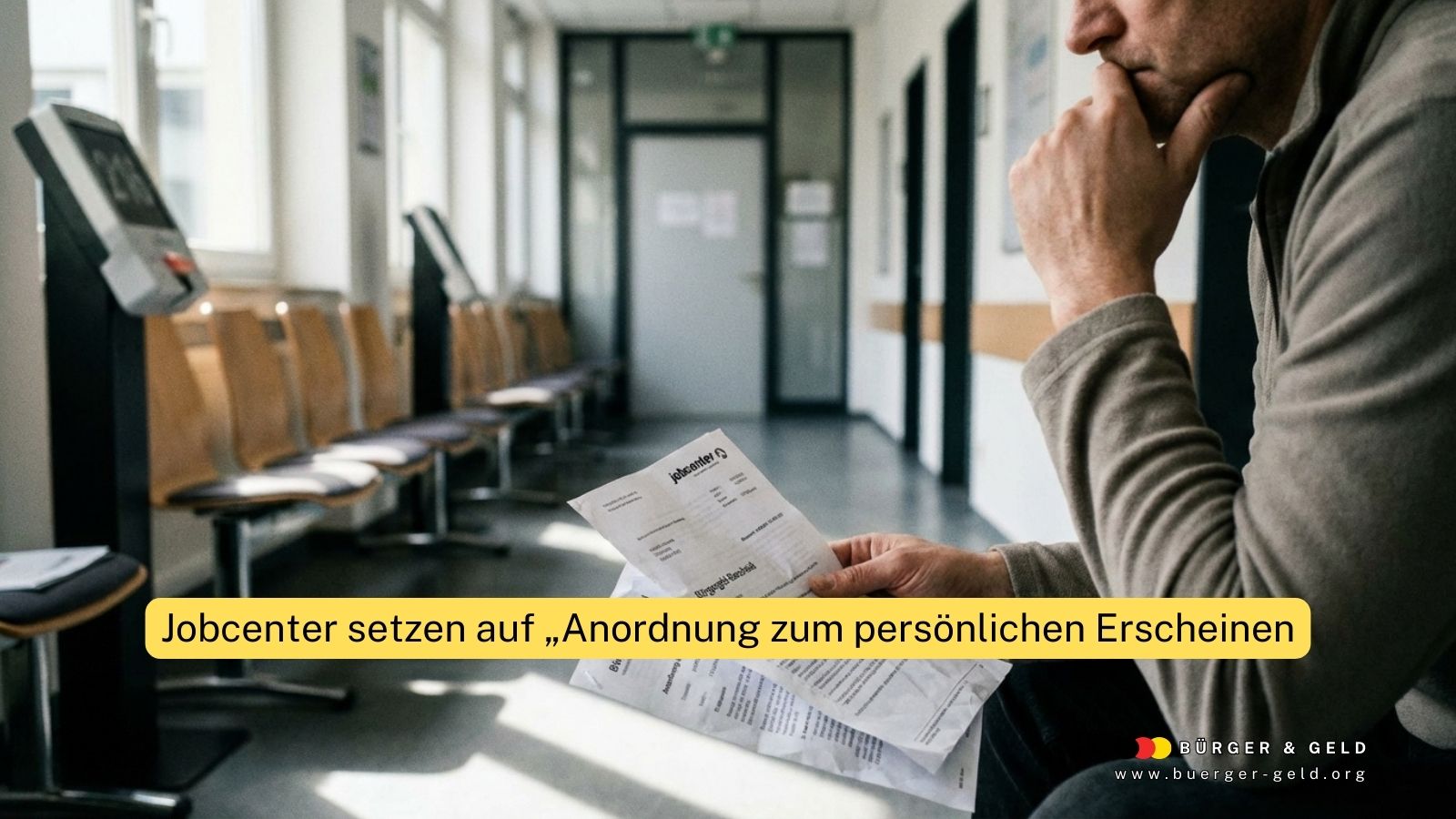Bürgergeld 2026: Jobcenter setzen auf „Anordnung zum persönlichen Erscheinen“ – das droht bei Terminverzug