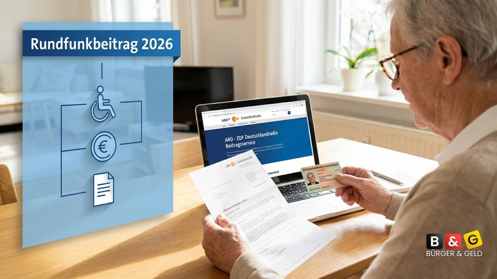 Rundfunkbeitrag 2026: Wie Schwerbehinderte sich jetzt befreien oder sparen können