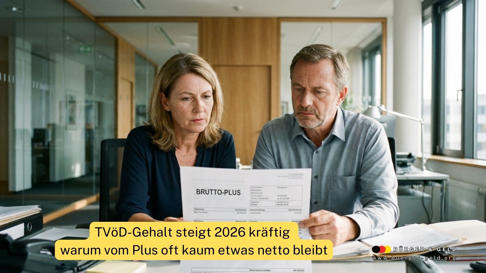 TVöD-Gehalt steigt 2026 kräftig – warum vom Plus oft kaum etwas netto bleibt