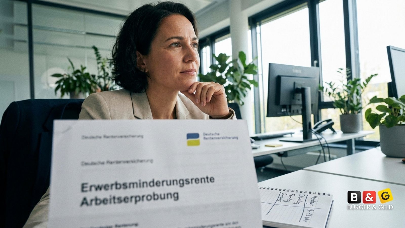 EM-Rente: Arbeitserprobung