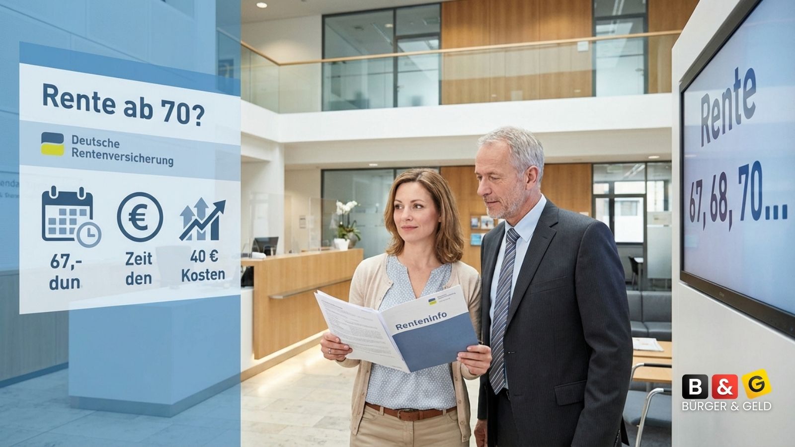 Rente ab 70 - wen es treffen könnte