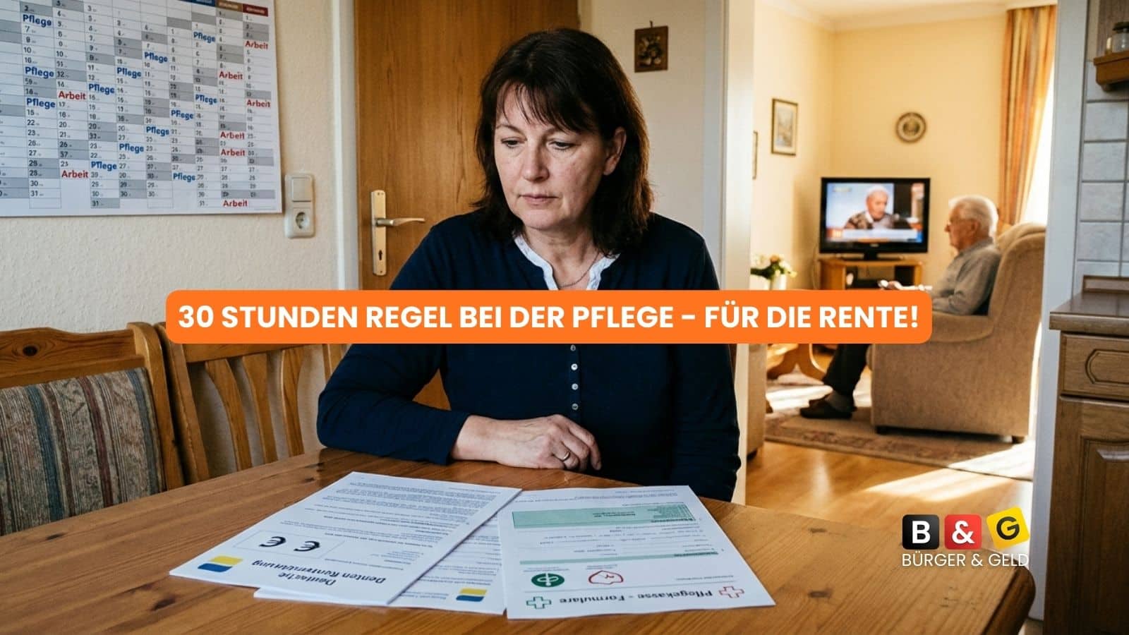 30 Stunden Regel für die Rente bei der Pflege!