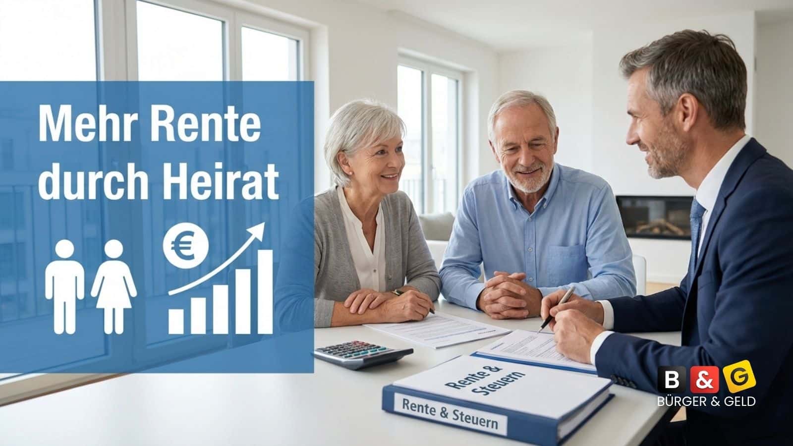 Mehr Rente im Alter: Wie Heiraten durch Ehegattensplitting lohnt