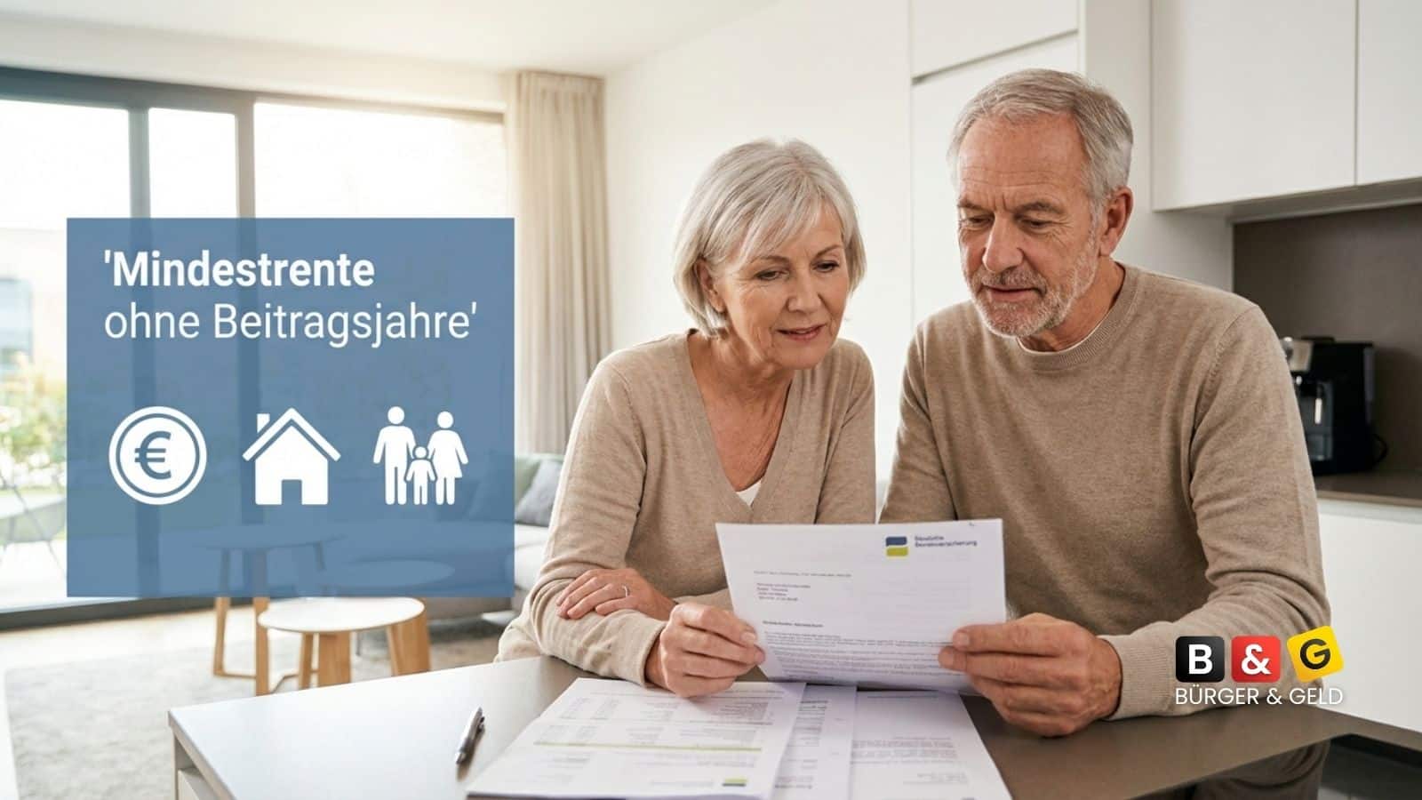 Mindestrente ohne Beitragsjahre: Was wirklich gezahlt wird