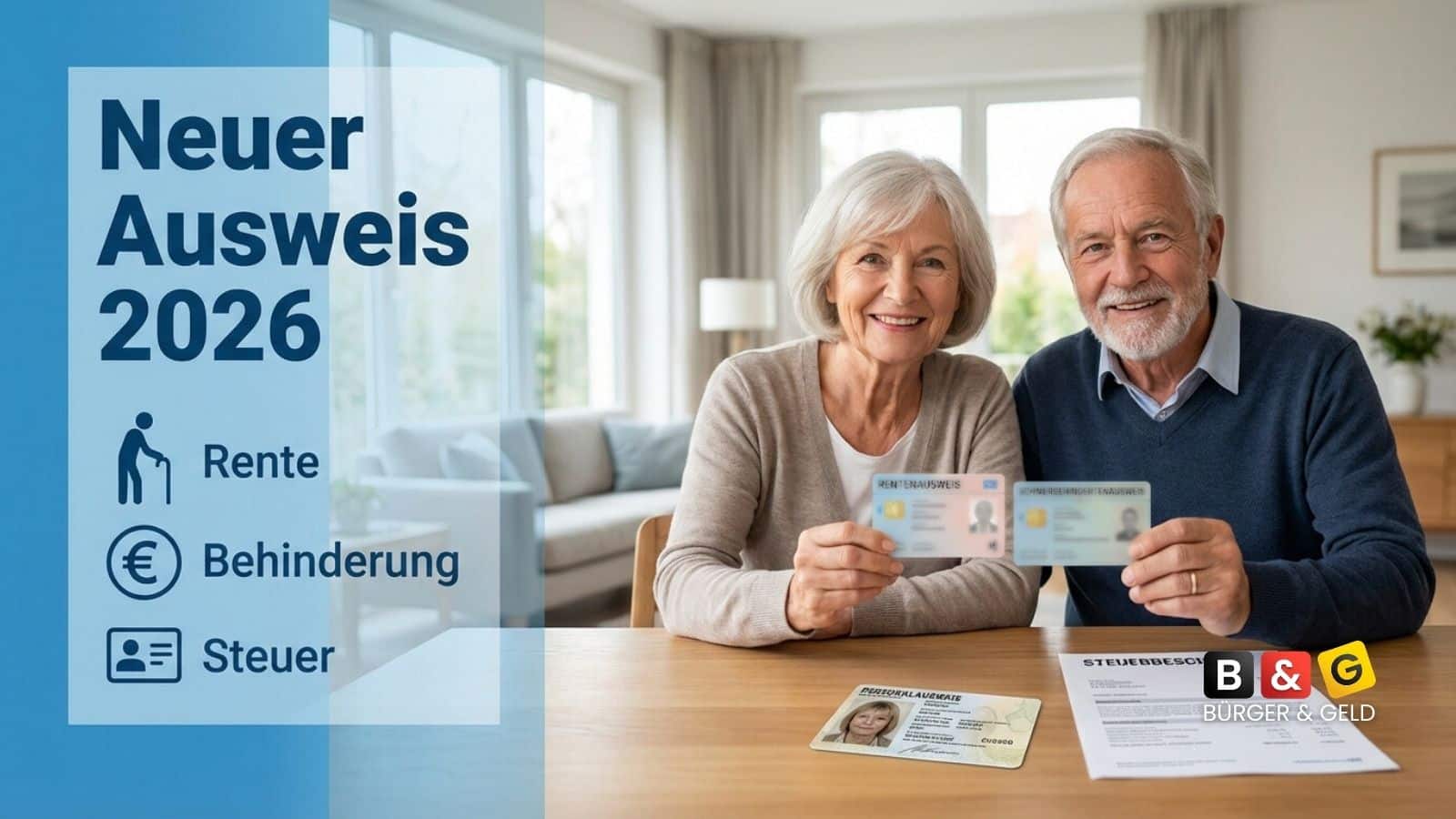 Neuer Ausweis für Rentner und Schwerbehinderte 2026: Das ändert sich