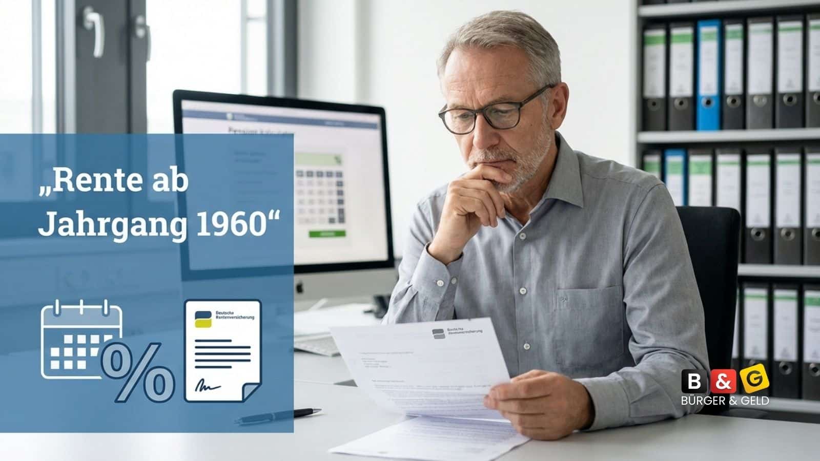 Rente ab Jahrgang 1960: Warum der Vertrauensschutz schwindet und Abschläge zur Falle werden