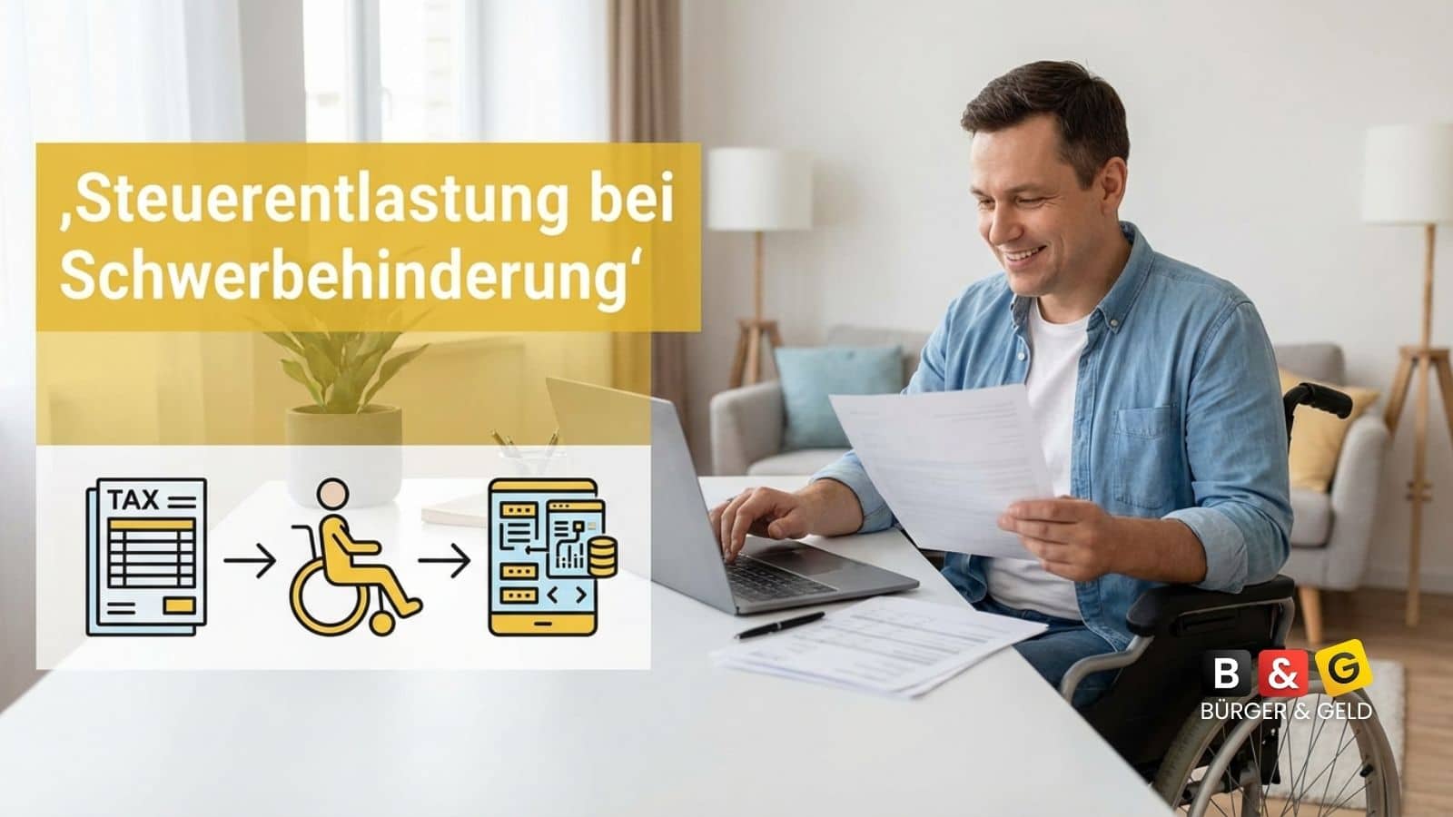 Schwerbehinderung: Behinderten-Pauschbetrag 2026 – das ist neu