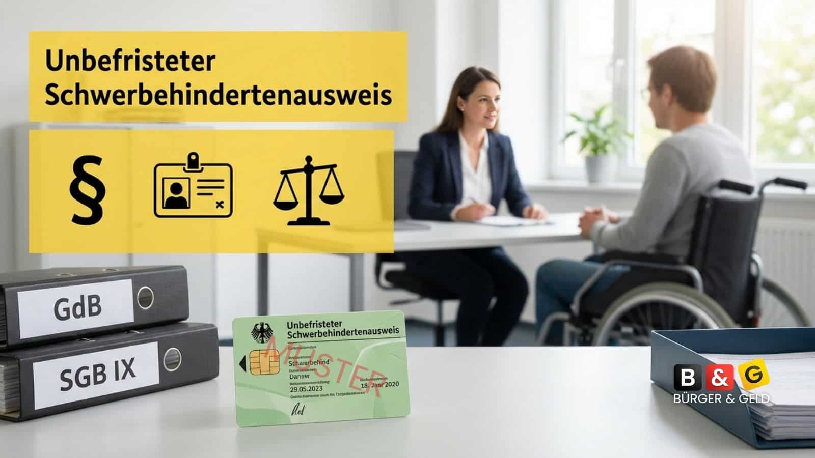 Schwerbehindertenausweis: Wann ein unbefristeter Ausweis möglich ist