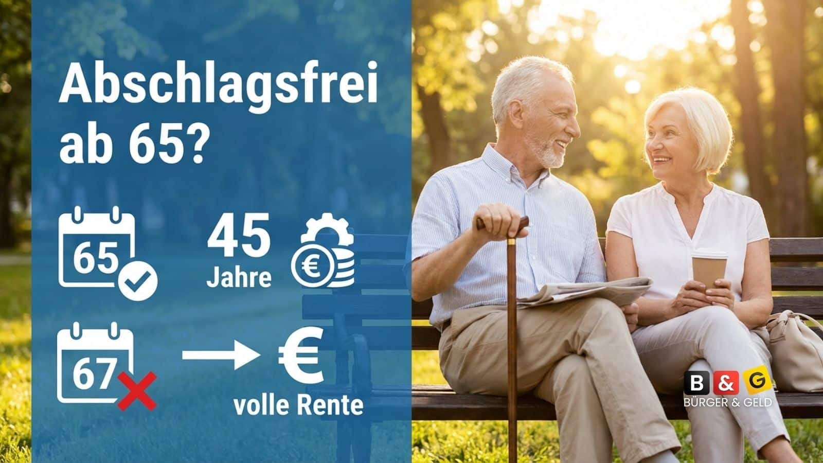 Geburtsjahr 1964: abschlagsfrei in Rente mit 65