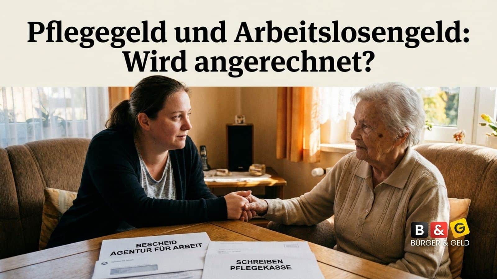 Arbeitslosengeld: Anrechnung von Pflegegeld?