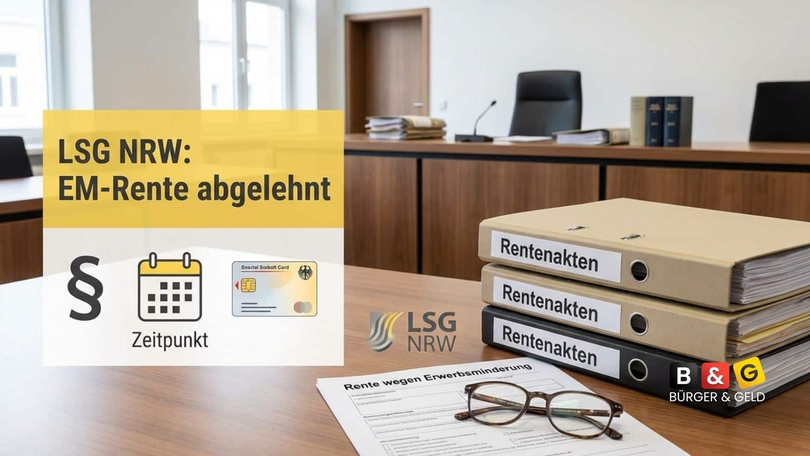 EM-Rente: Gericht lehnt ab wegen fehlender Vorversicherungszeiten