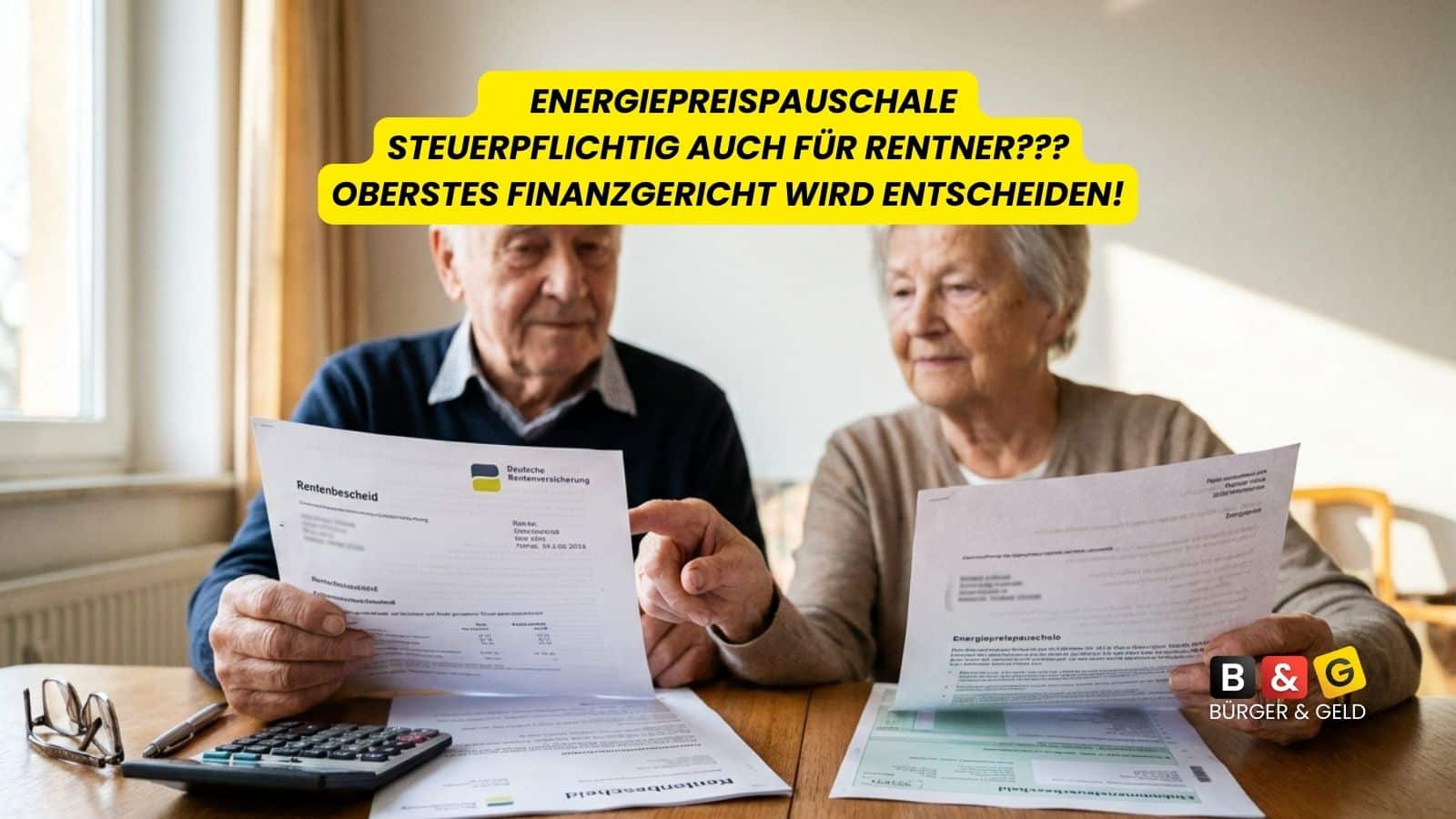 Energiepreispauschale steuerpflichtig für Rentner?
