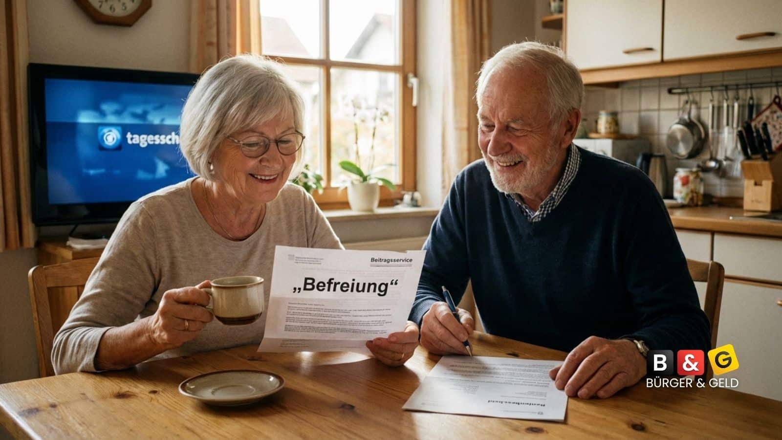 Rundfunkbeitrag bei Rente - wann GEZ Befreiung