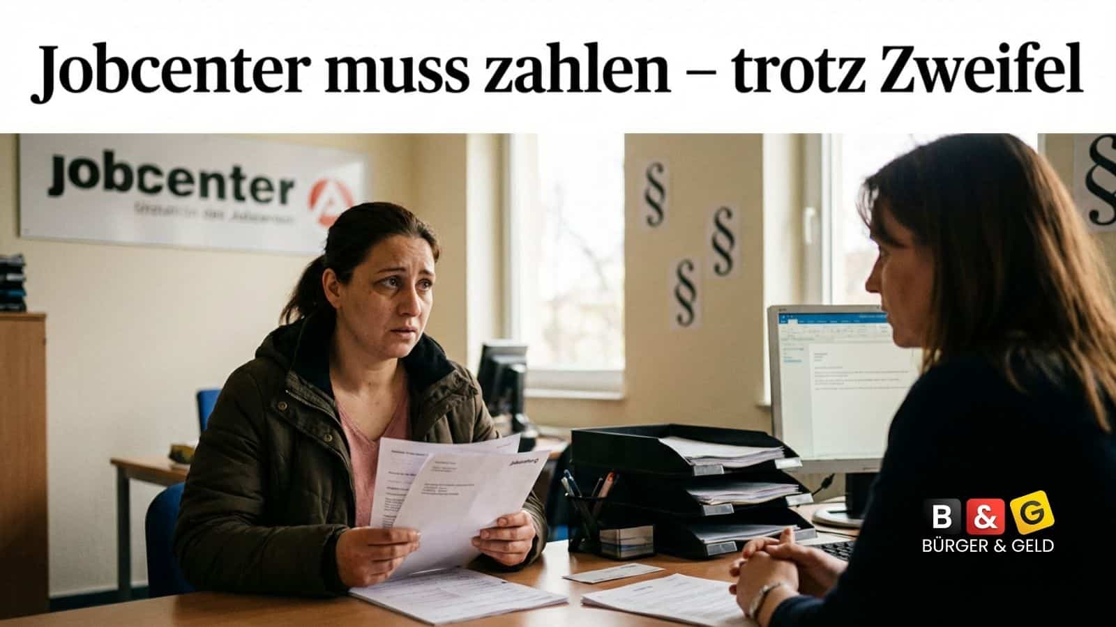 Jobcenter muss bei Zweifeln zwischen Bürgergeld und Sozialhilfe zahlen