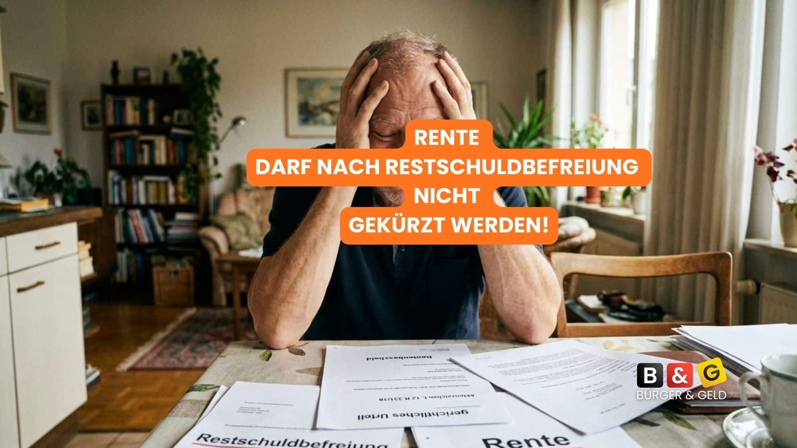 Keine Aufrechnung der Rente bei Restschuldbefreiung