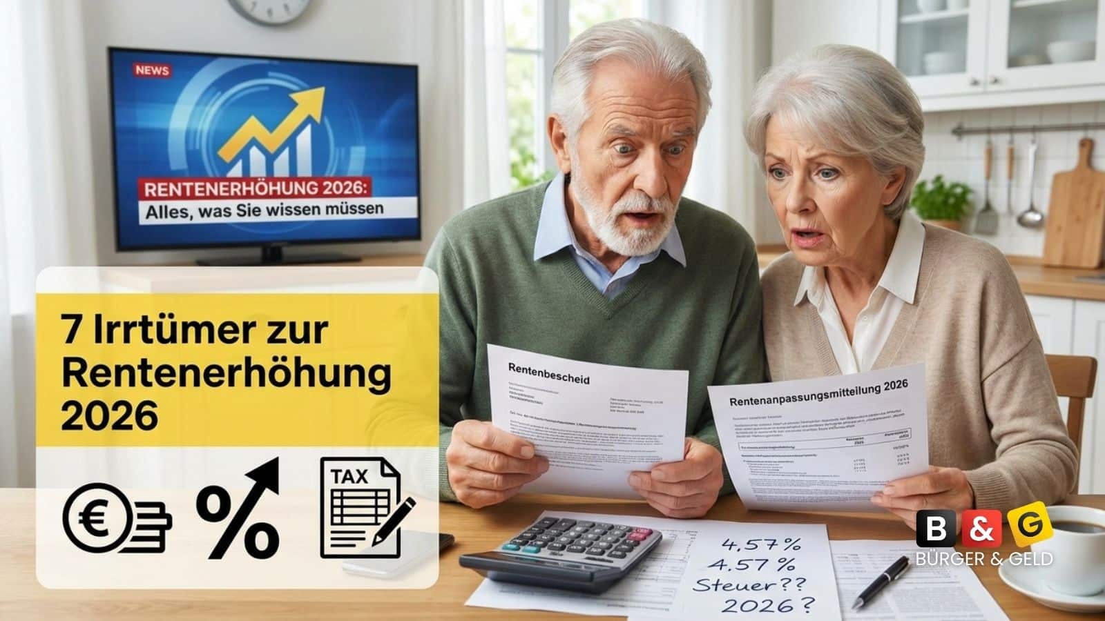7 Irrtümer zur Rentenerhöhung 2026