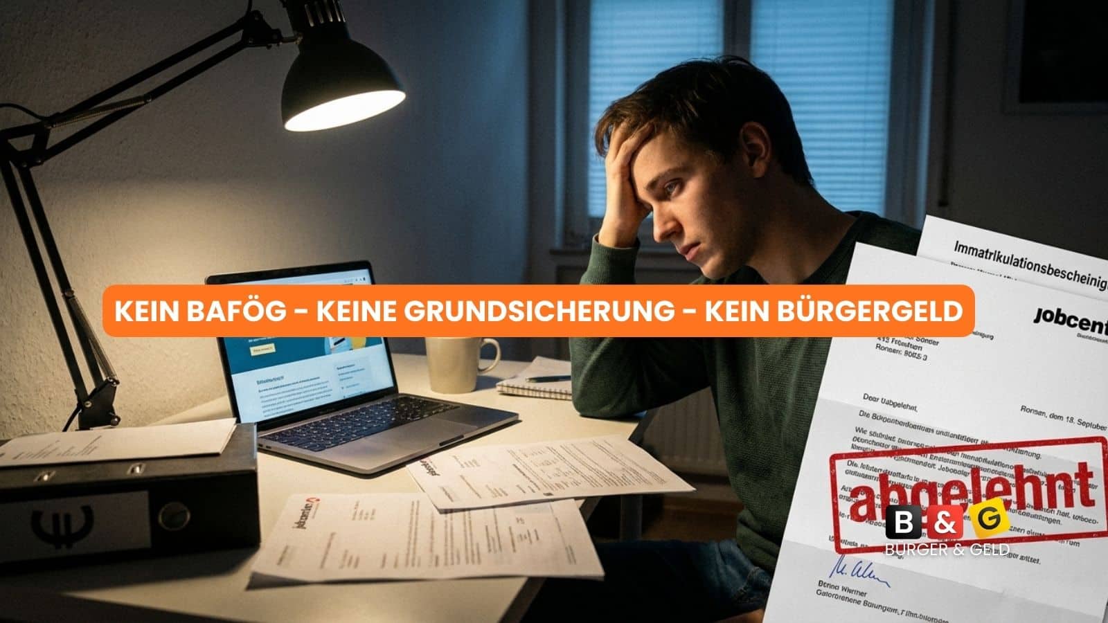 Studium: Kein Bafög, kein Bürgergeld