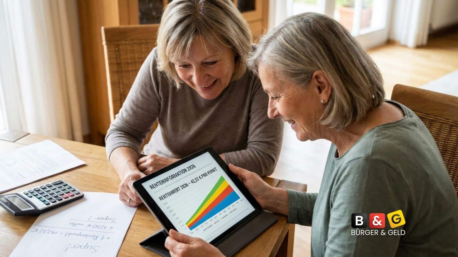 Rentenwert 2026 - Tabelle