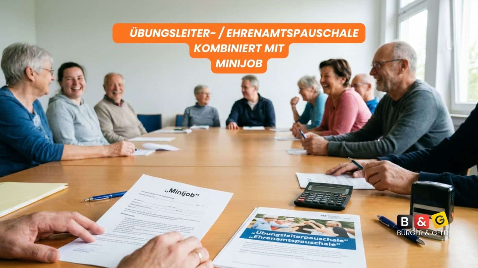 Minijob kombiniert mit Übungsleiterpauschale und Ehrenamtspauschale