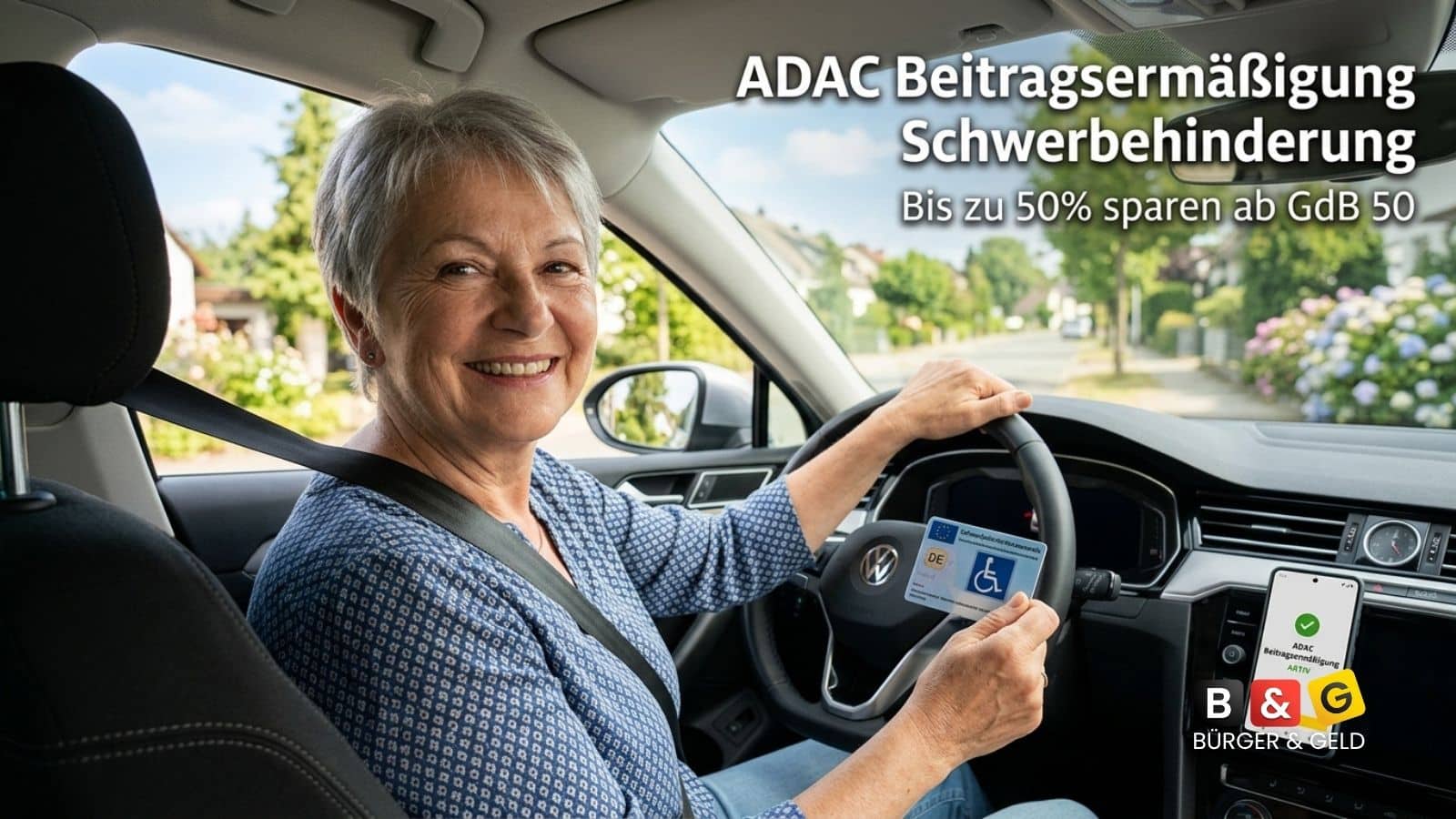 Schwerbehinderung: ADAC-Rabatt ab GdB 50 - Welche Tarife sich für Betroffene lohnen können