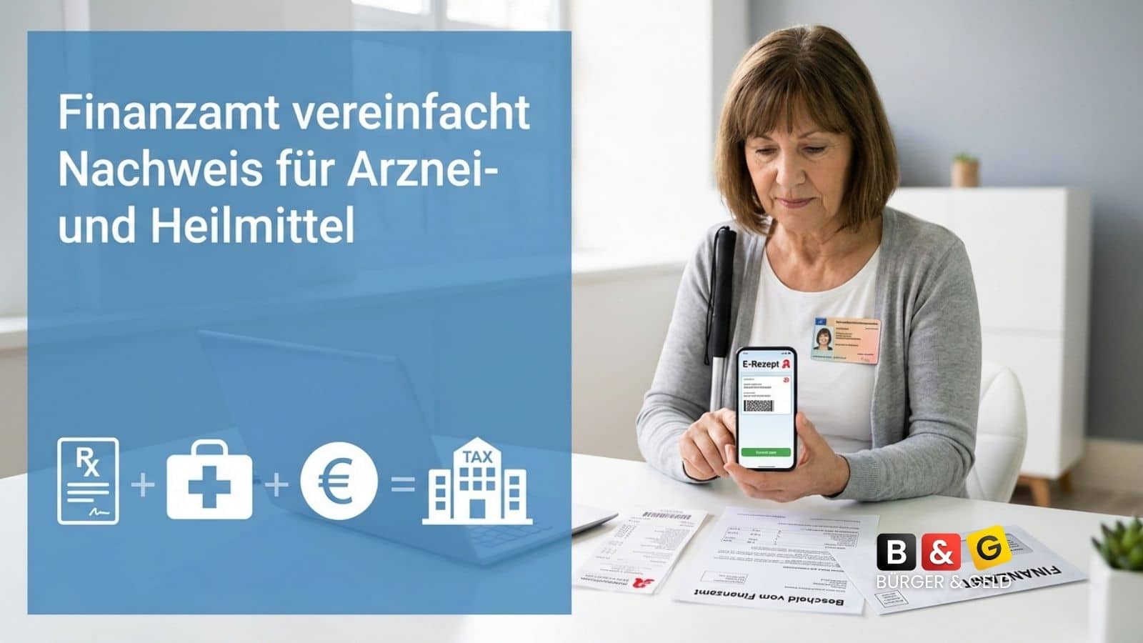 Schwerbehinderung: E-Rezept ändert alles - Finanzamt vereinfacht Nachweis für Arznei- und Heilmittel