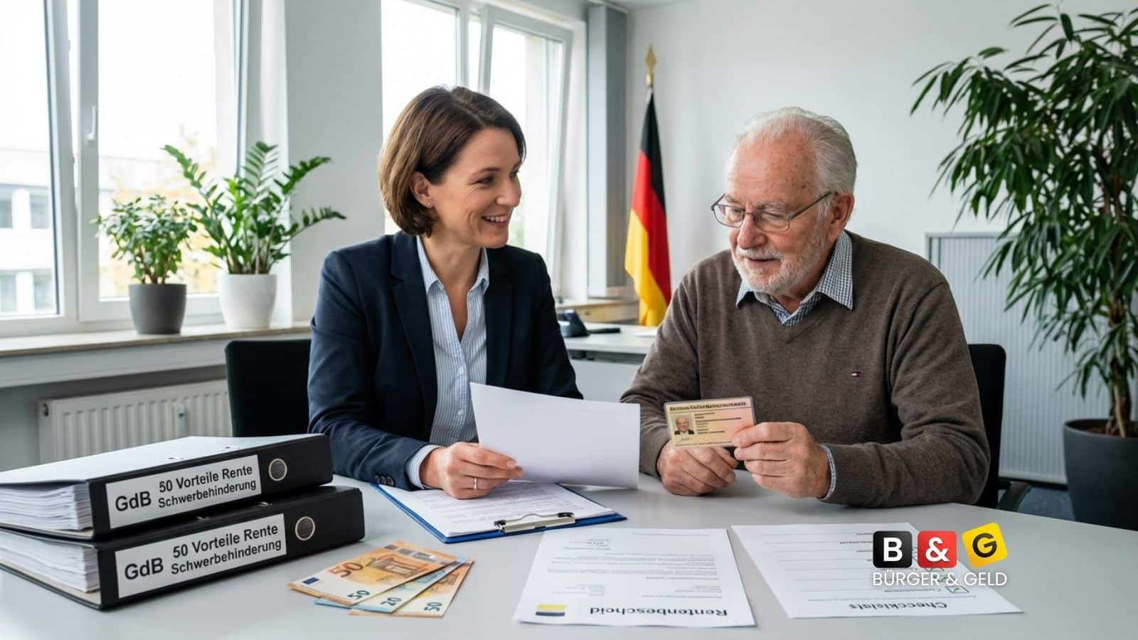 Schwerbehinderung: GdB 50 - Früher in Rente 2026 – neue Altersgrenzen und Abschläge