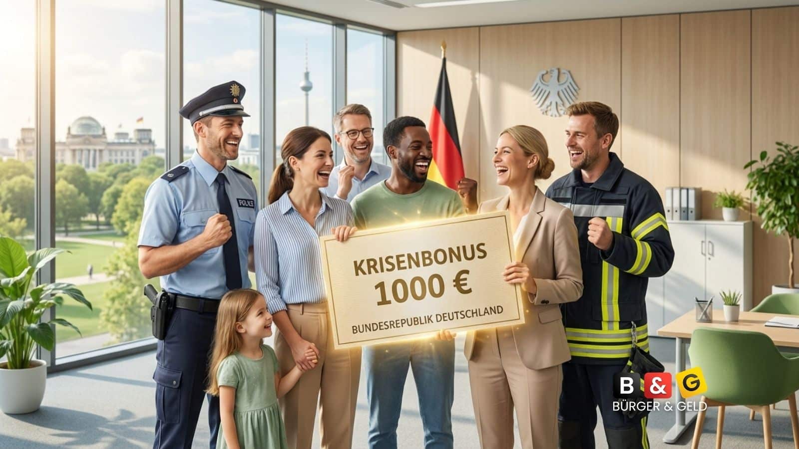 Bürger & Geld: News- und Nachrichtenmagazin zu Rente, Grundsicherung (ehem. Bürgergeld), Sozialleistungen und Finanzen 5 Öffentlicher Dienst und Beamte: Kommt die 1.000-Euro-Prämie wirklich an