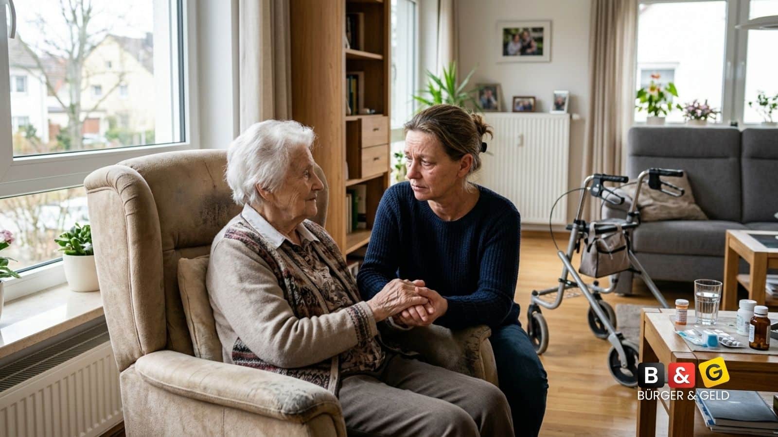 Pflegende Angehörige am Limit: So sichert Renate ihre Auszeit ab