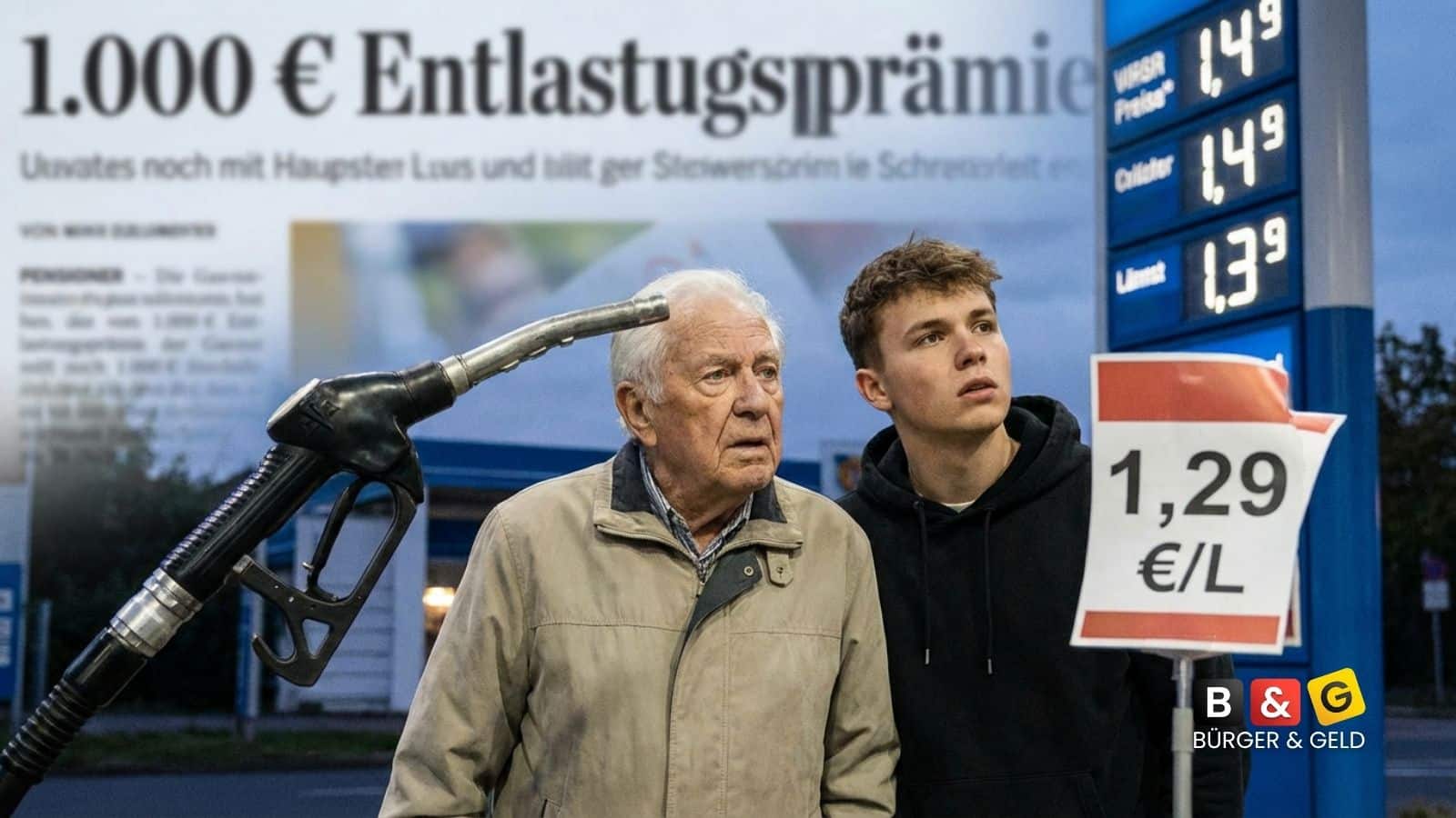 Tankrabatt 17 cent, Entlastungsprämie 1000 Euro - gerecht?