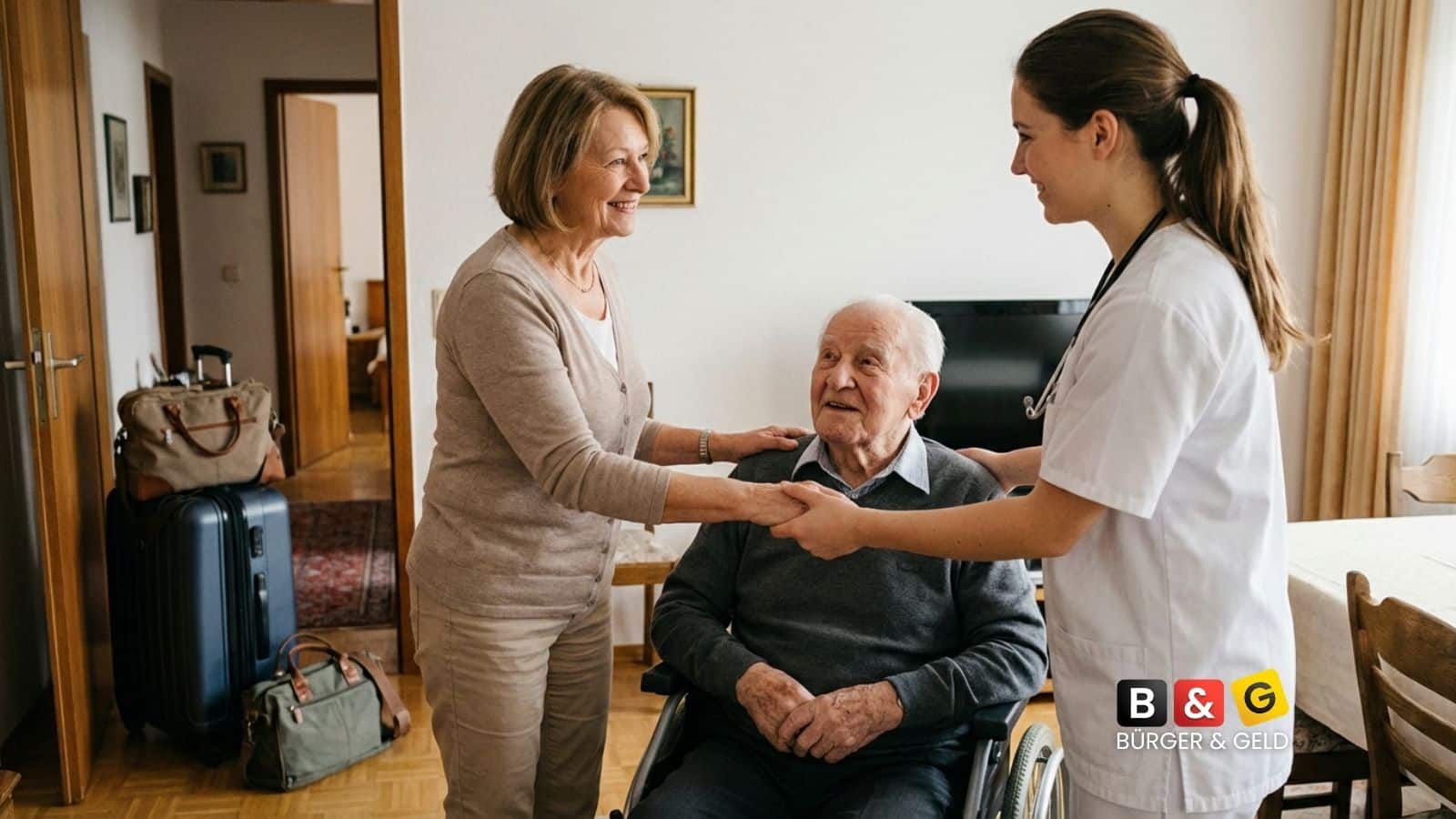 Bürger & Geld: News- und Nachrichtenmagazin zu Rente, Grundsicherung (ehem. Bürgergeld), Sozialleistungen und Finanzen 1 Pflegegeld: Zuschüsse, wenn Pflegeperson krank oder in Urlaub