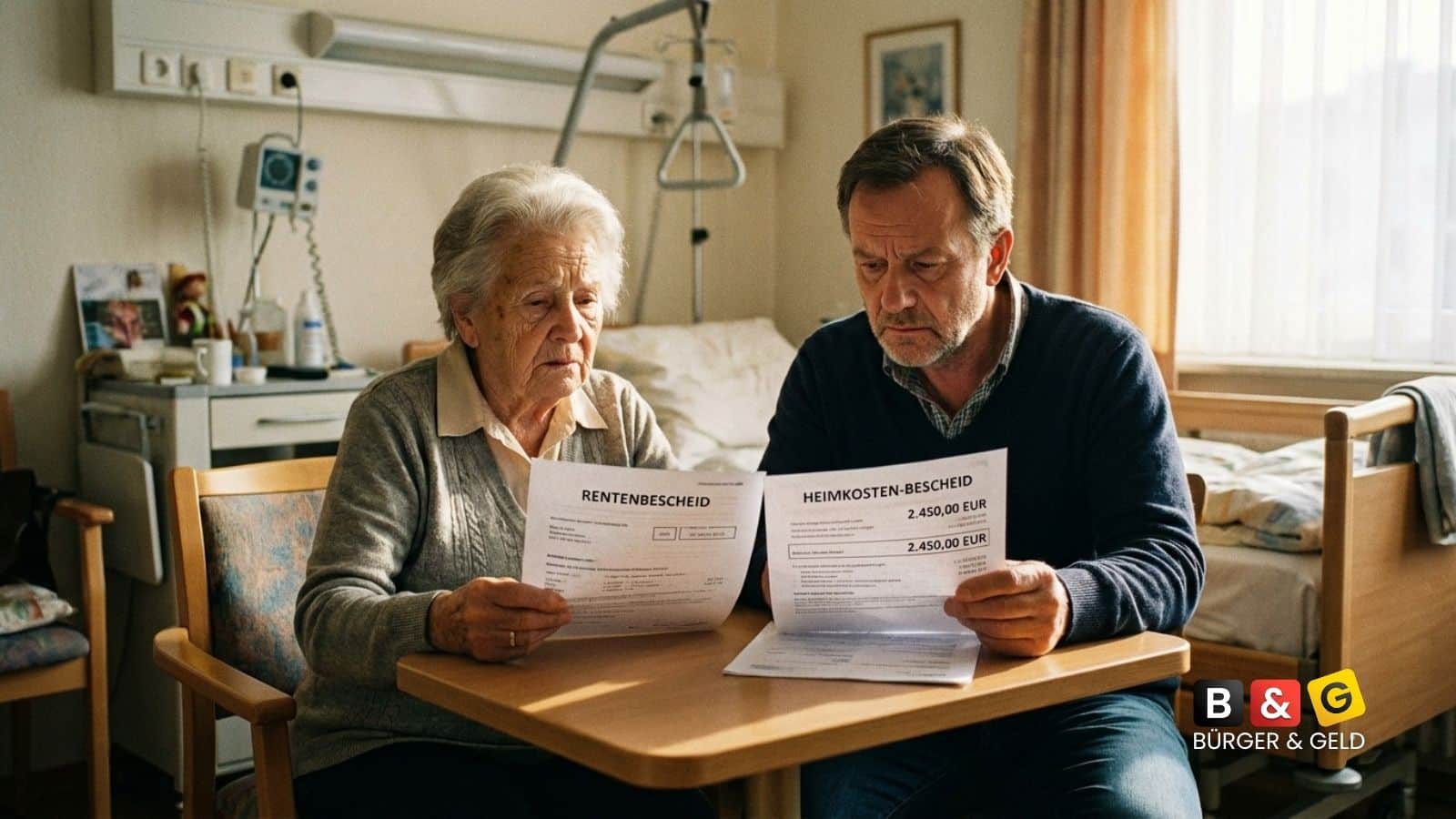 Rente reicht nicht für Pflegeheim