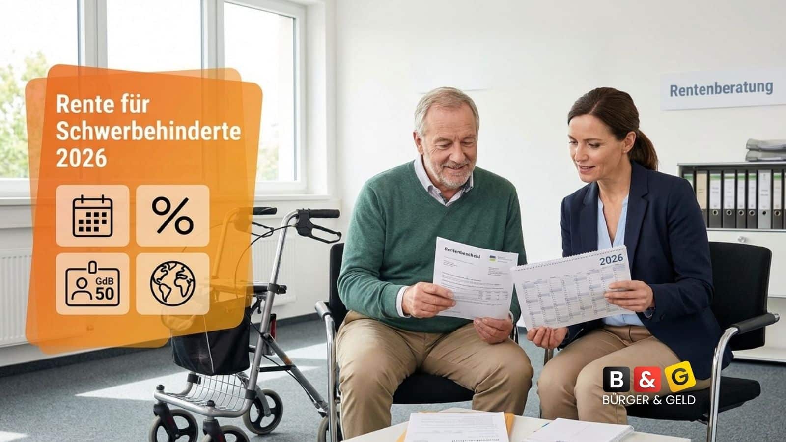 Fehler beim Rentenantrag für schwerbehinderte Menschen vermeiden