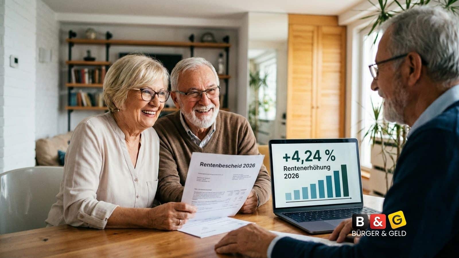Rentenerhöhung 2026 um 4,24 % nach Rentenwertbestimmungsverordnung