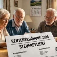 Rente: Tabelle zur Steuerpflicht für Rentner ab 1. Juli 2026 mit der Rentenerhöhung - wer betroffen ist 5 Rentenerhöhung 2026: Tausende Rentner werden steuerpflichtig