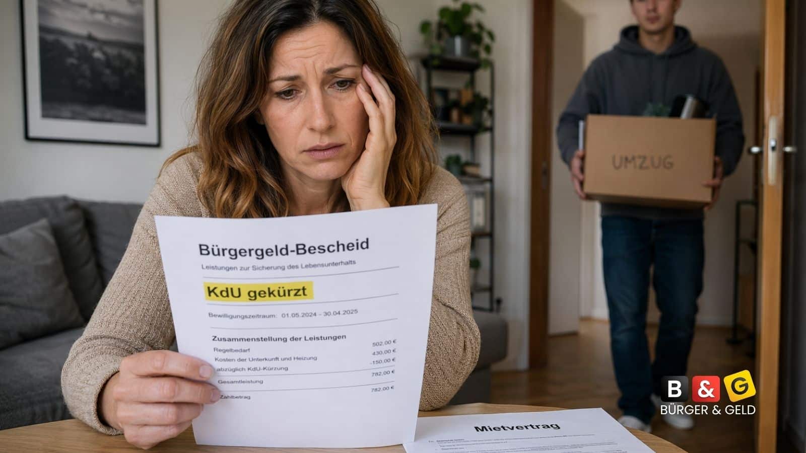 Mitbewohner verschiegen - Bürgergeld (Grundsicherung) vom Jobcenter gekürzt