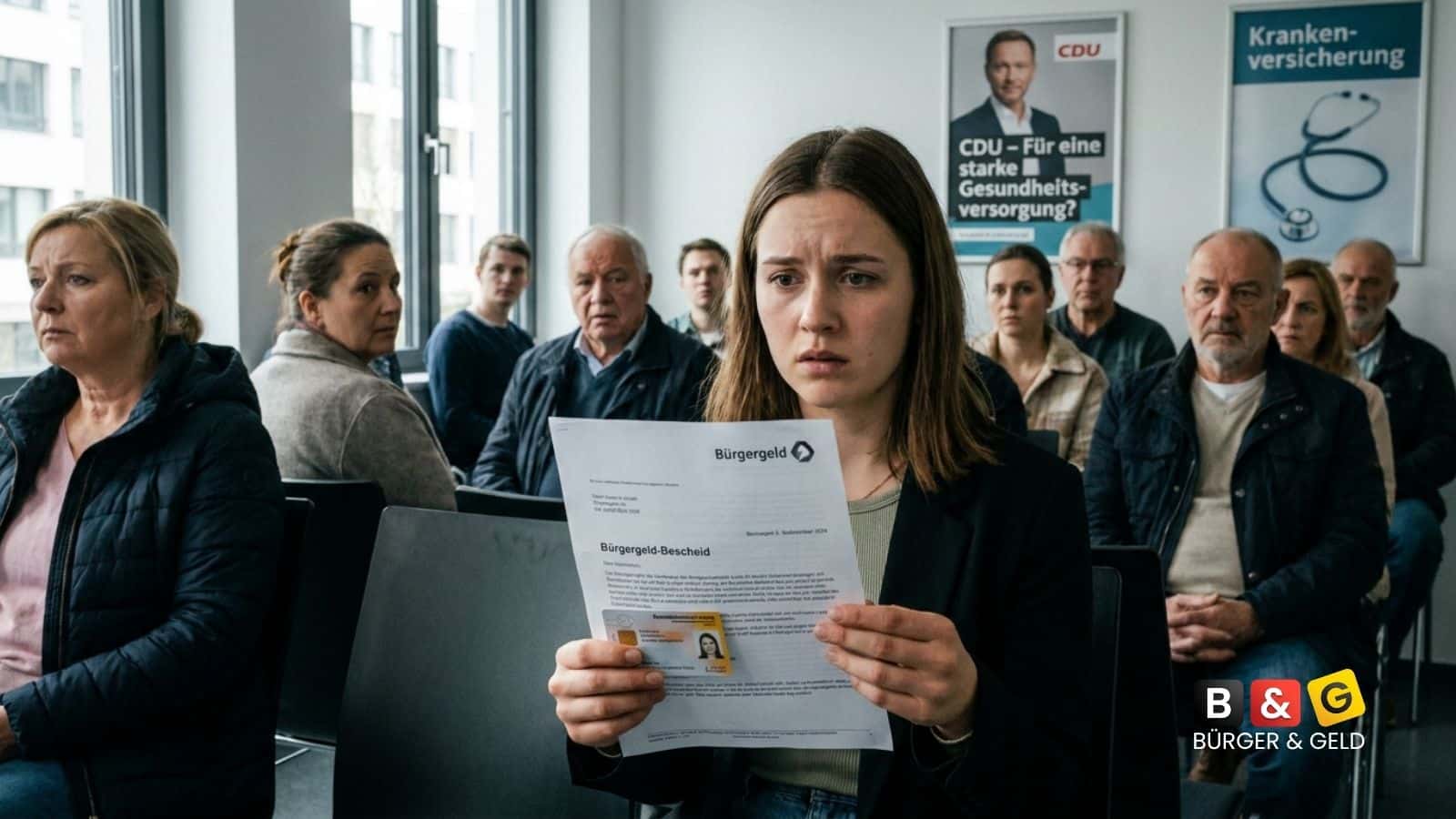 CDU will Krankenversicherung bei Bürgergeld / Grundsicherungsgeld kürzen