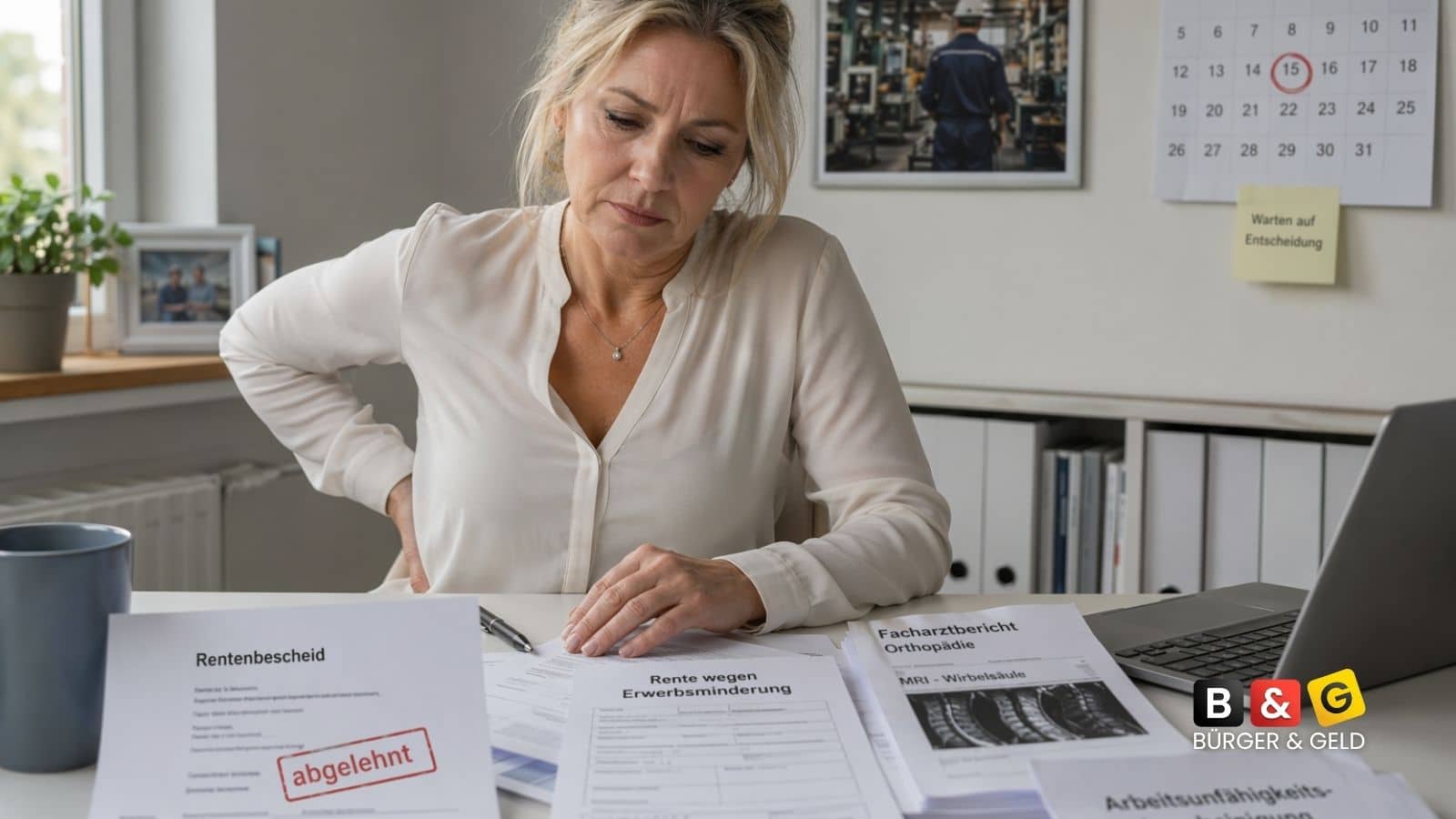 Urteil: Rente wegen Erwerbsminderung abgelehnt