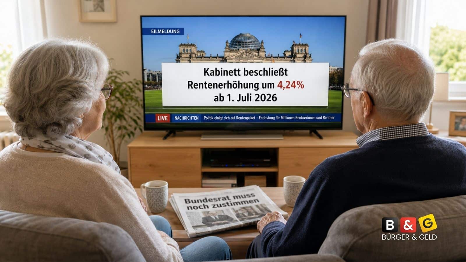 Rentenerhöhung 2026 offiziell