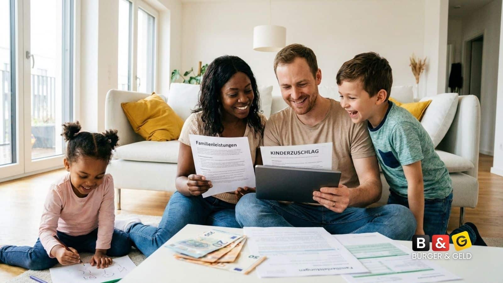 Staatliche finanzielle Leistungen für Familien