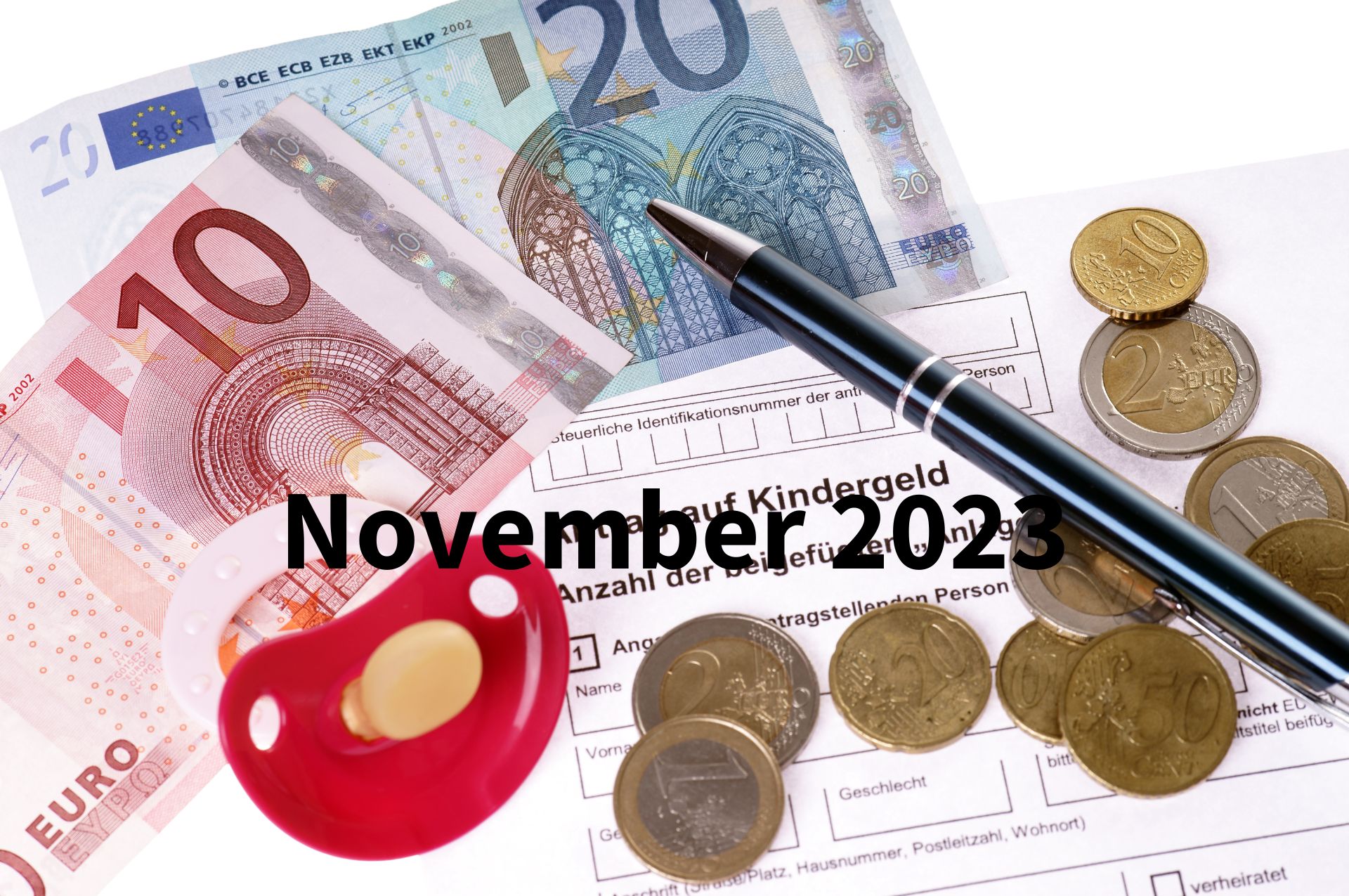 Auszahlungstermin Kindergeld und Kinderzuschlag November 2023