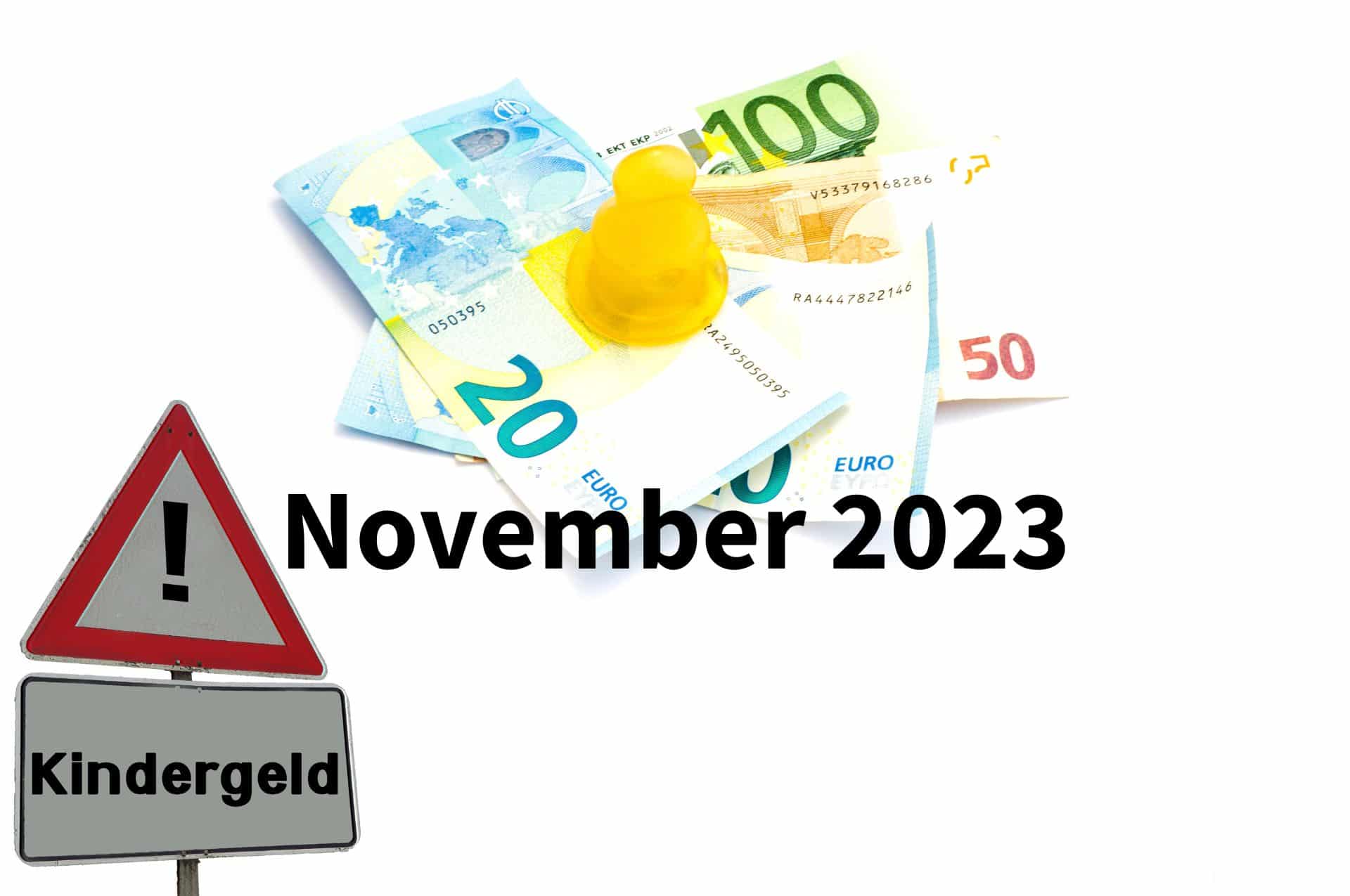 Kindergeld Auszahlungstermin November 2023: Wann ist das Geld da?