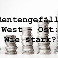 Rentner in Ost und West: trotz Angeleichung der Rente deutliche Unterschiede