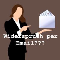 Bürgergeld: Widerspruch per Email möglich? Ja, aber….!