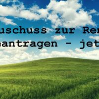 Rente reicht nicht? – Rentner können sofort Zuschuss beantragen