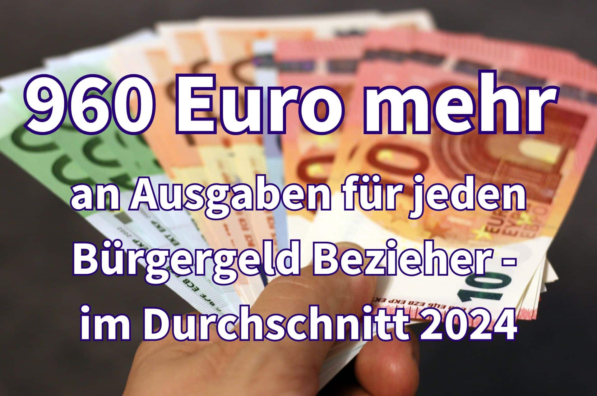 Haushaltsausschuss: 960 Euro zusätzlich für Bürgergeld Bezieher an Ausgaben für 2024 vorgesehen