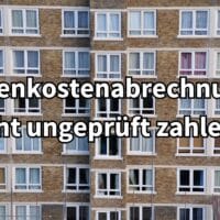 Nebenkostenabrechnung:  Rechtzeitigkeit und Einzelposten sorgfältig prüfen!