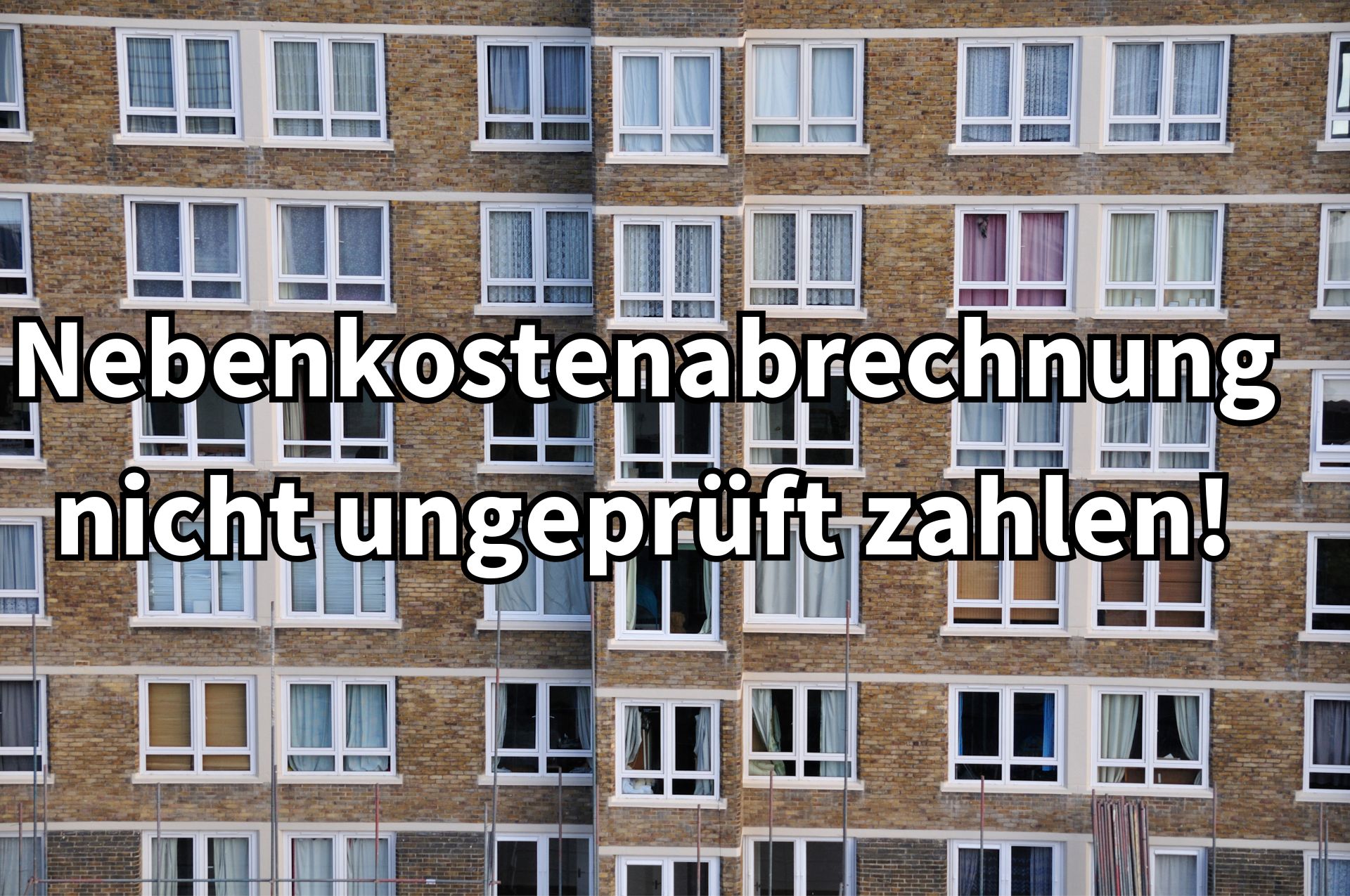 Enthüllt: Warum Mieter nur nach Rechtzeitigkeit und Prüfung ihre Nebenkostenabrechnung zahlen sollten!