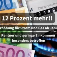 Steuererhöhung ab Januar 2024 für Strom und Gas: Rentner und Bürgergeld Bezieher hart betroffen!