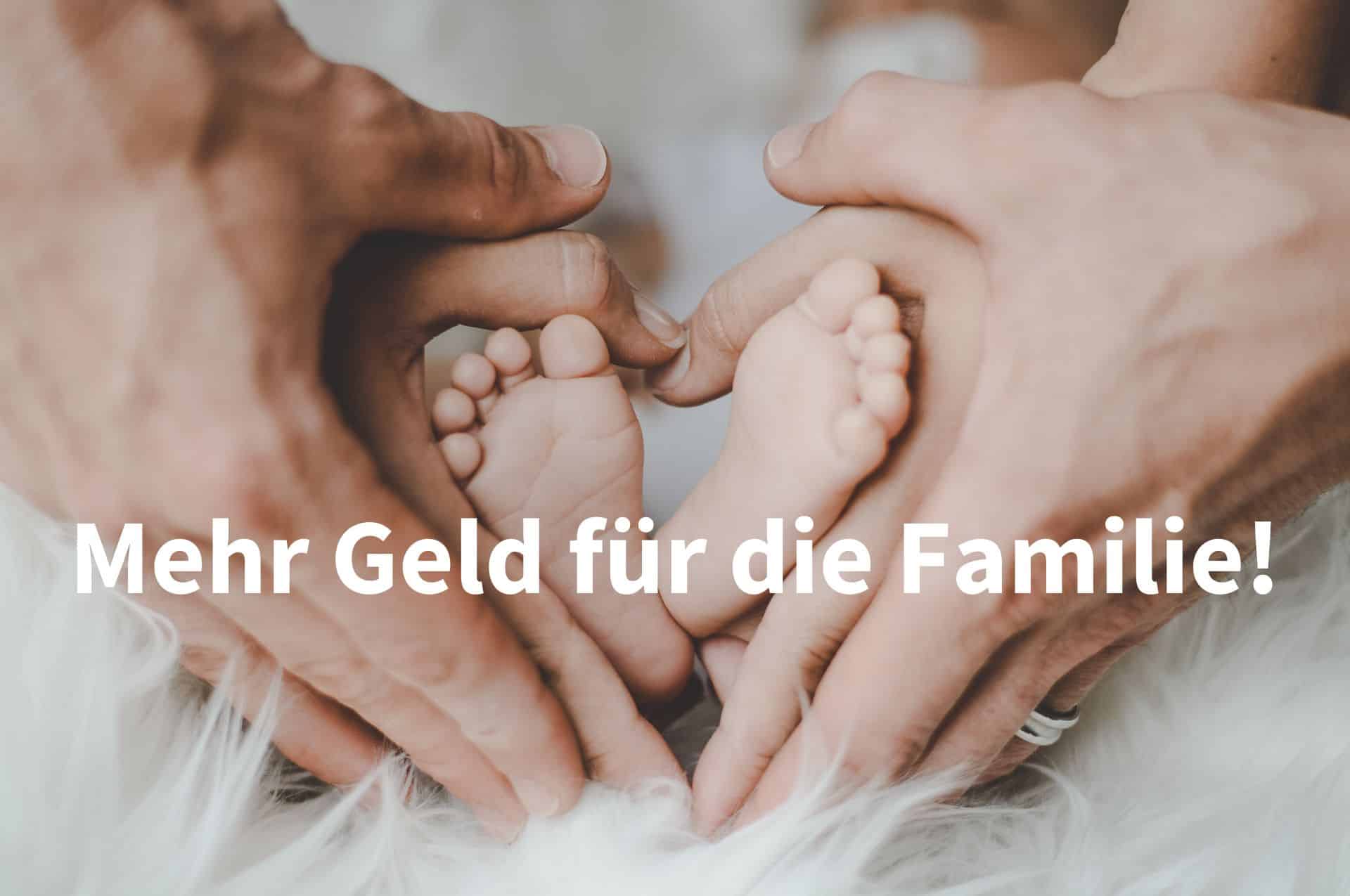 Kindergeld und mehr für die Familie beantragen.