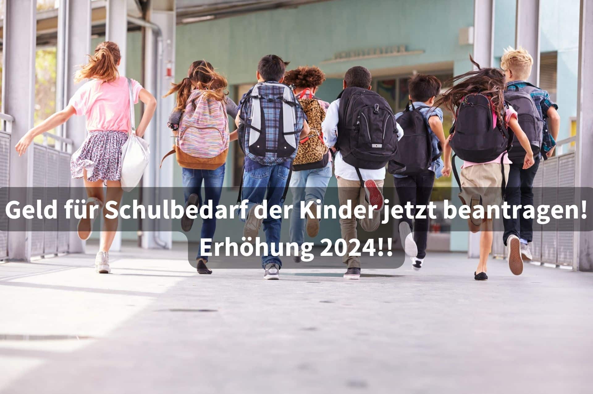 Geld für Bildung kommt bei armen Kindern nicht an - deshalb jetzt Antrag stellen!